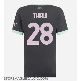 AC Milan Malick Thiaw #28 Maglia Gara Terza Repliche 2024-25 Donna